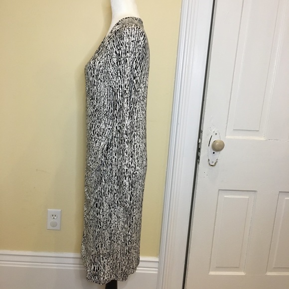 Banana Republic Faux Wrap Dress tiger animal print - Picture 7 of 14